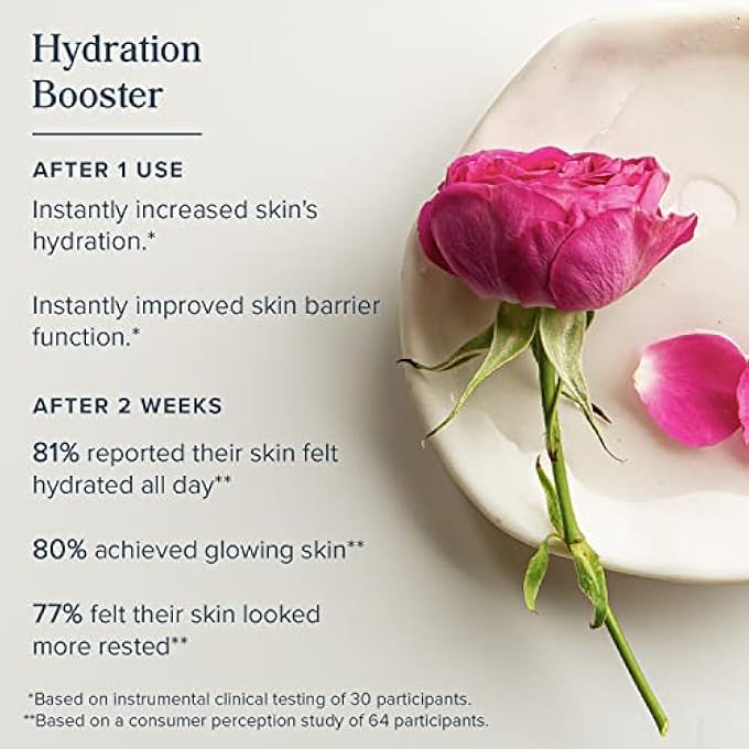Heritage STORE ROSEWATER FACIAL MOISTURIZER - SOOTHING GEL CREAM W/ROSE COMPLEX, NIACINAMIDE AND HYALURONIC ACID - DRY TO COMBINATION SKIN - HYPOALLERGENIC, VEGAN, CRUELTY FREE, 60-DAY GUARANTEE, 2OZ - Image 2